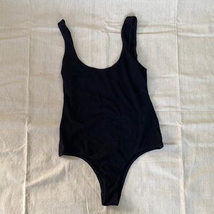 Reformation Ribbed Bodysuit